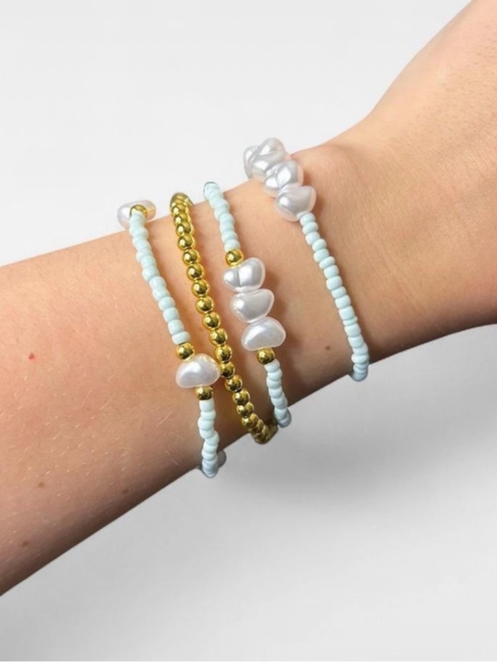 Seafoam Bracelet Stack